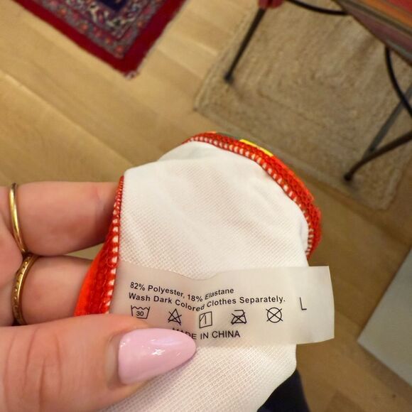 Colorful sexy one piece bathing suit - Picture 7 of 7